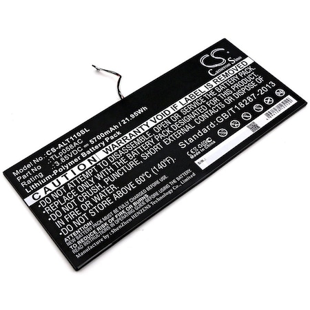 Bsc Preferred Alcatel One Touch Plus 10in OT-8085 Tablet Replacement Battery CS-ALT110SL